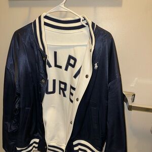 Ralph Lauren Navy and White Jacket